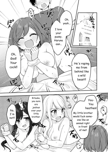 Boku no Onee-chan to Tomodachi wo Nemurasete Osottemitara Kaeriuchi ni Atta | The Tables were Turned when I tried to Rape my Sister and her Friends while they were Asleep Fhentai - Page 55