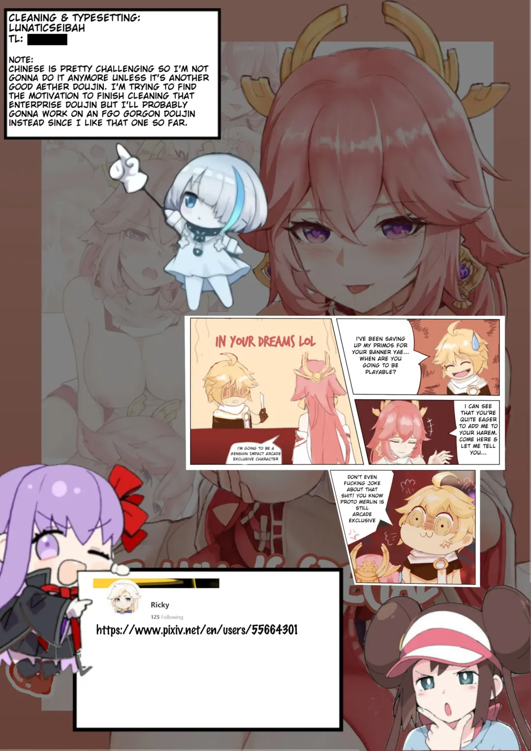 [Ricky] Yae Miko's special service Fhentai.net - Page 13