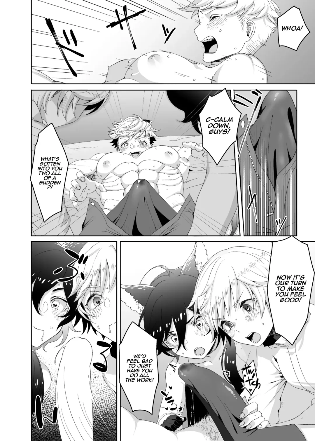 [Kayaharu] Tasukete Fukuda n cho~!! & Sonogo no Asamoru Fhentai - Page 20