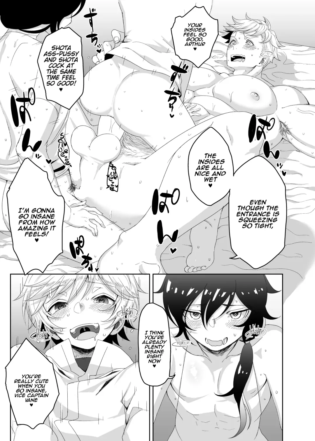 [Kayaharu] Tasukete Fukuda n cho~!! & Sonogo no Asamoru Fhentai - Page 35