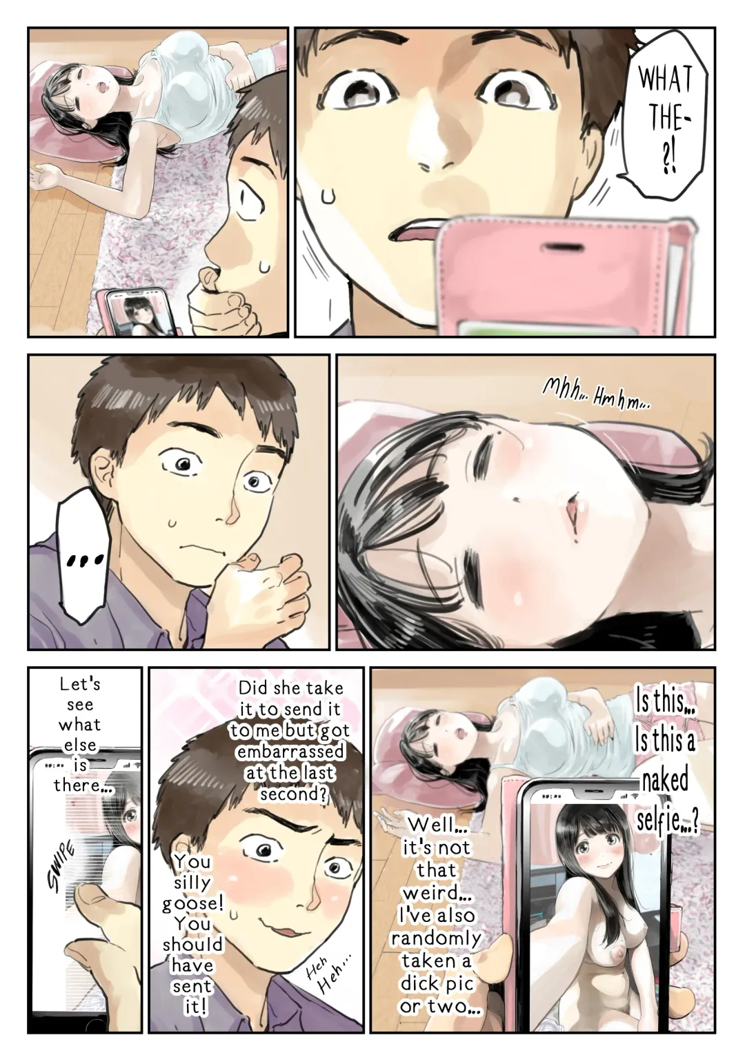 [Chocoro] Kanojo no SmaPho o Nozoita dake nano ni | I Just Snooped through Her Smartphone (decensored) Fhentai.net - Page 20