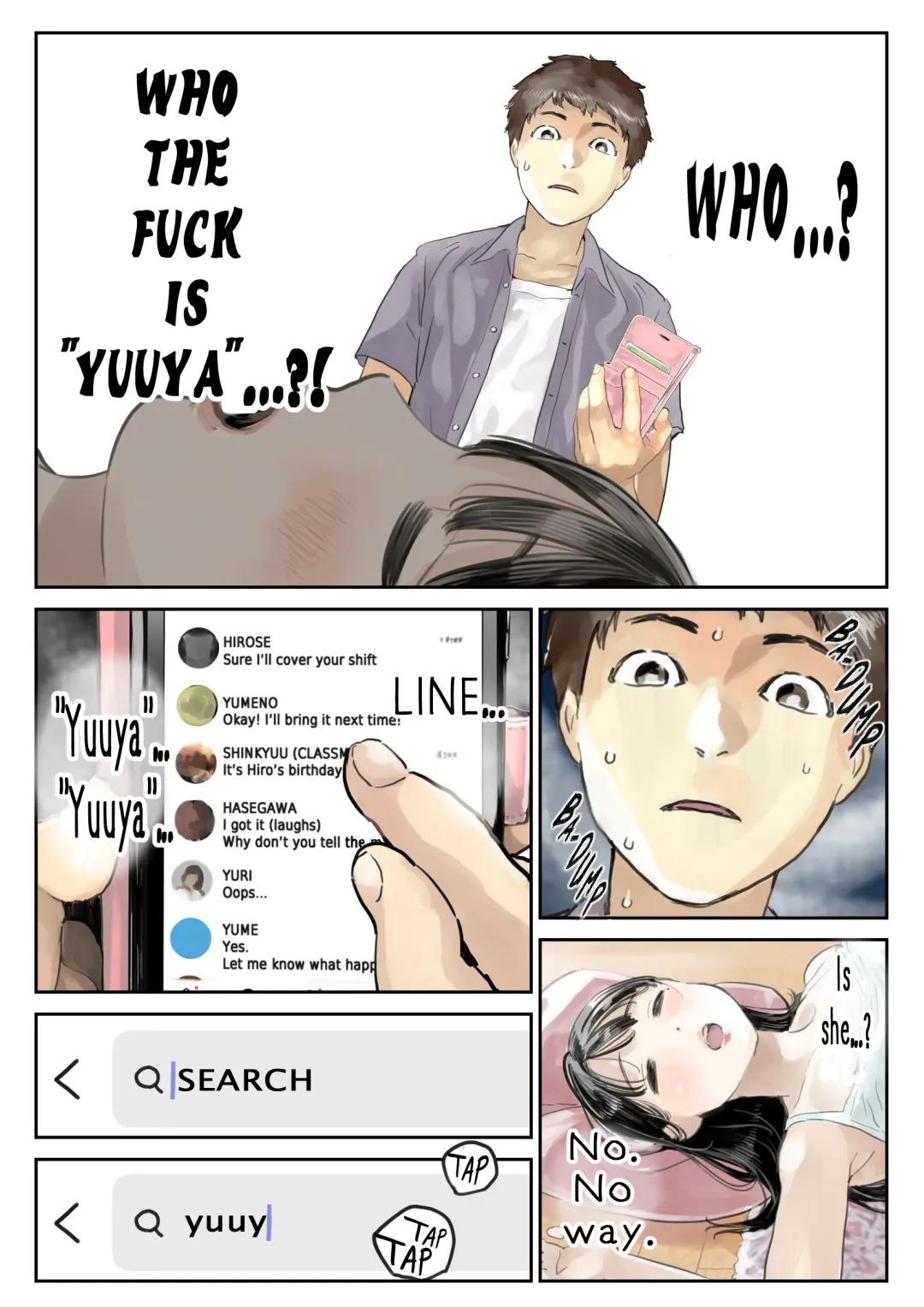 [Chocoro] Kanojo no SmaPho o Nozoita dake nano ni | I Just Snooped through Her Smartphone (decensored) Fhentai.net - Page 29