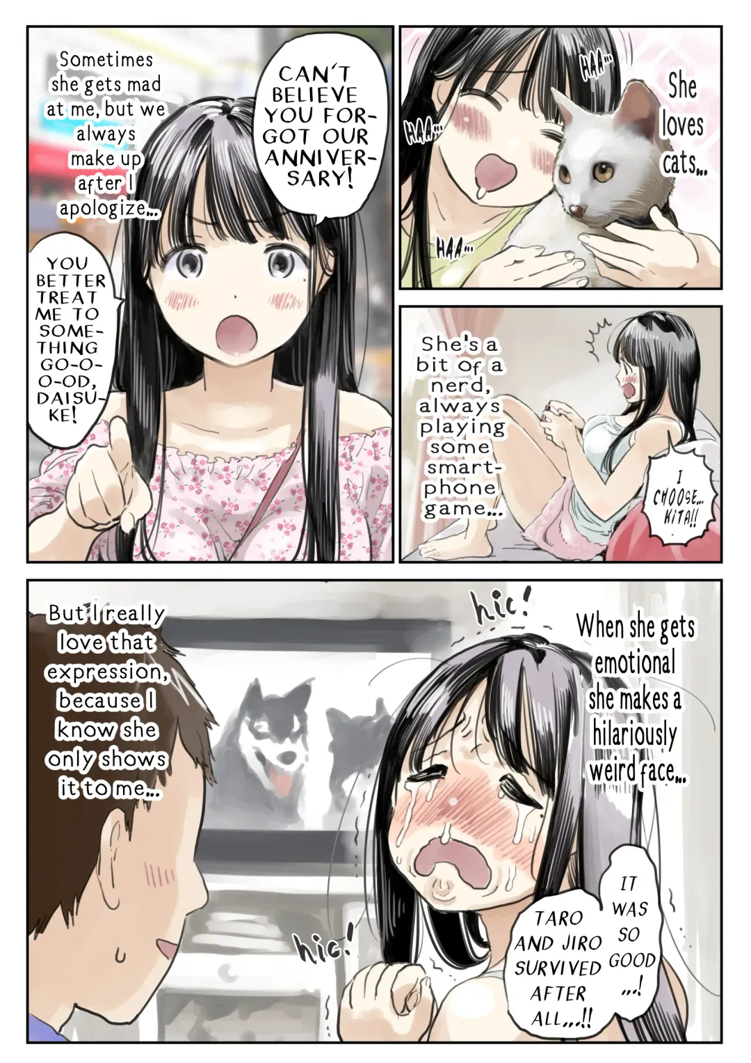 [Chocoro] Kanojo no SmaPho o Nozoita dake nano ni | I Just Snooped through Her Smartphone (decensored) Fhentai.net - Page 6