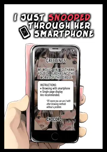 Read [Chocoro] Kanojo no SmaPho o Nozoita dake nano ni | I Just Snooped through Her Smartphone (decensored) - Fhentai.net