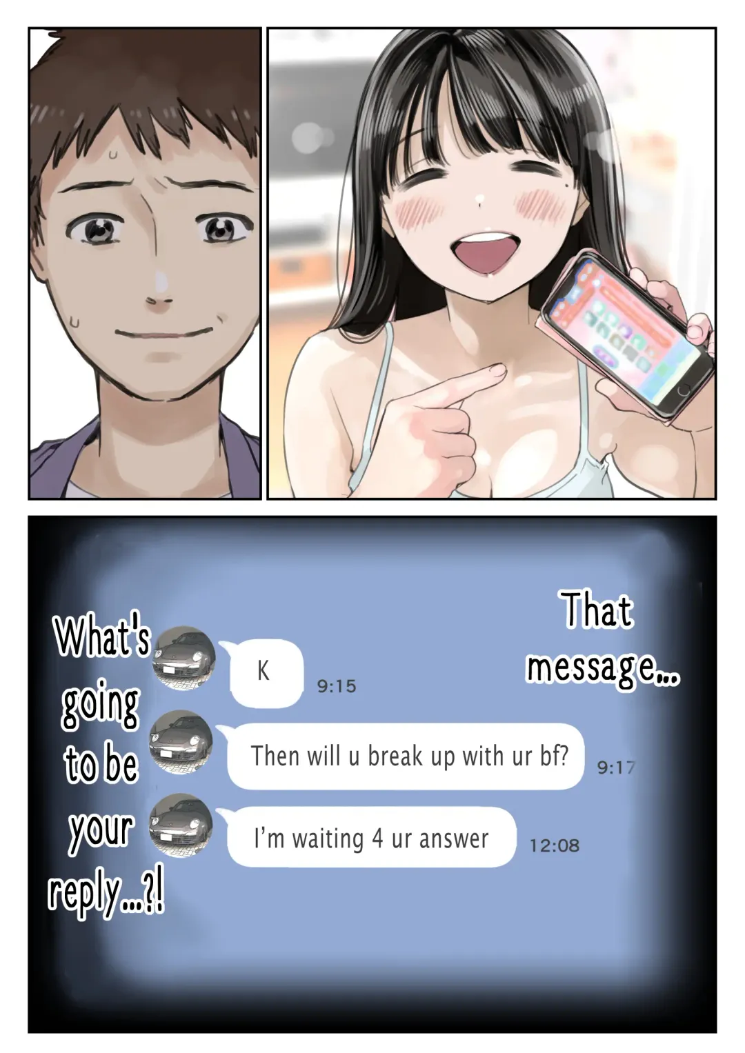 [Chocoro] Kanojo no SmaPho o Nozoita dake nano ni 2 |  I Just Snooped through Her Smartphone 2 (decensored) Fhentai.net - Page 6