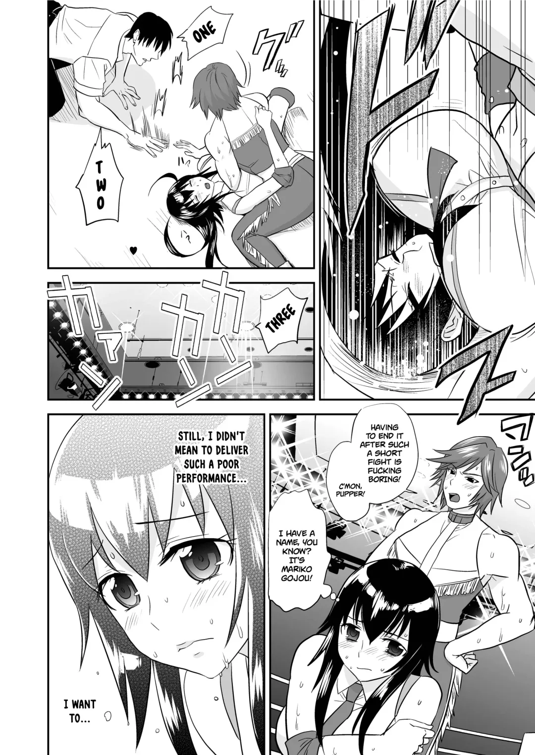 [Yamato Techno] Yoru no Choukyou Cat Fight Fhentai.net - Page 3