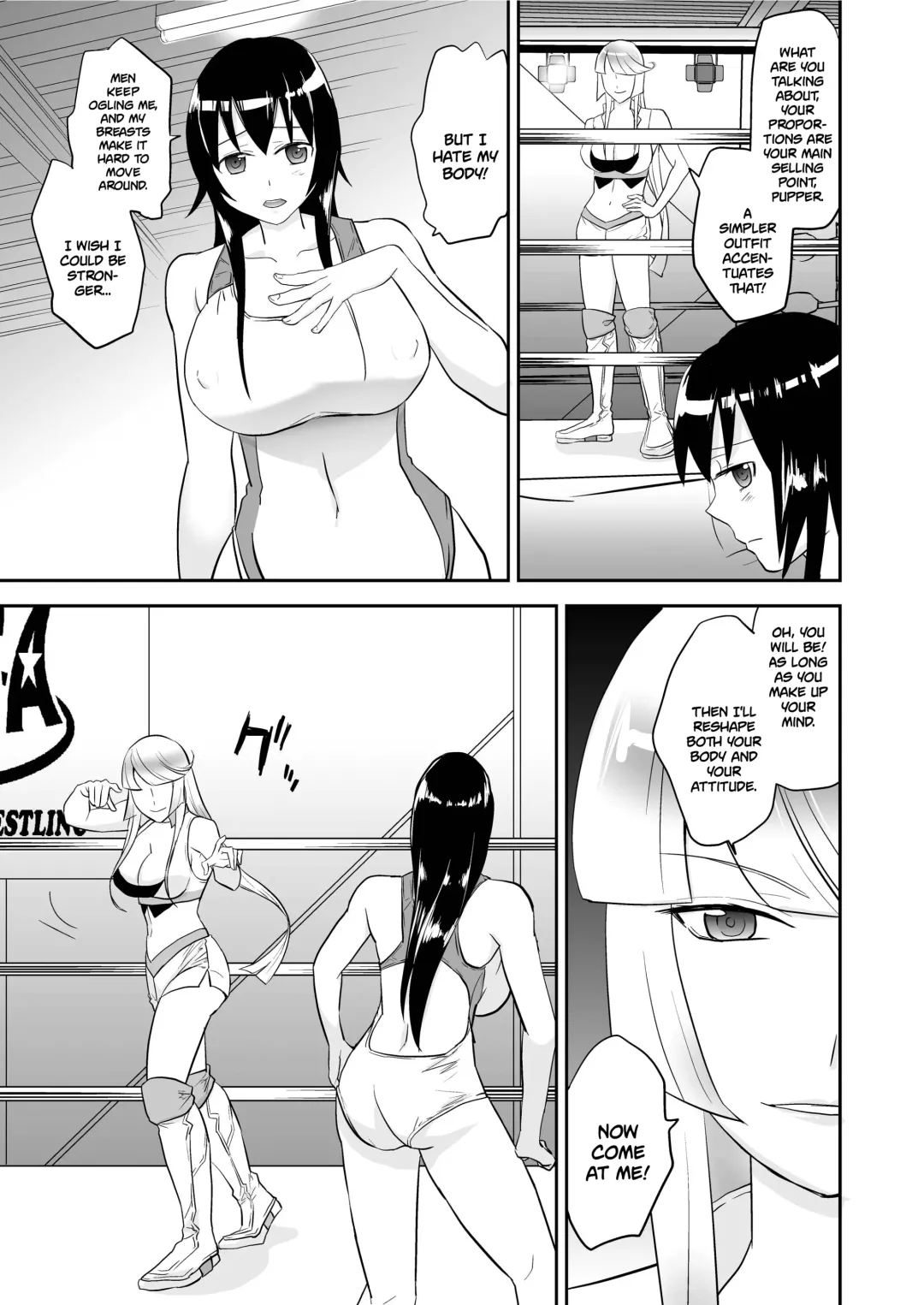 [Yamato Techno] Yoru no Choukyou Cat Fight Fhentai.net - Page 8