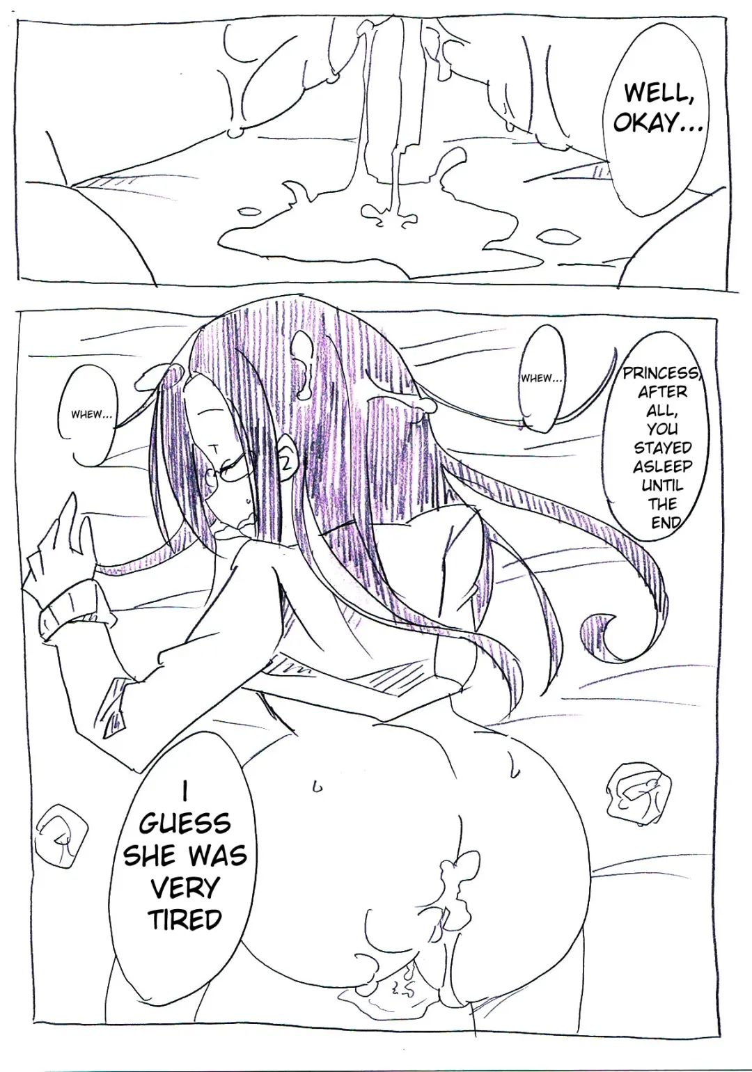 OtaCir no Hime ga Neteiru Aida ni Torimaki ni Okasareru | The princess is fucked in her sleep by an entourage of geeks Fhentai.net - Page 27