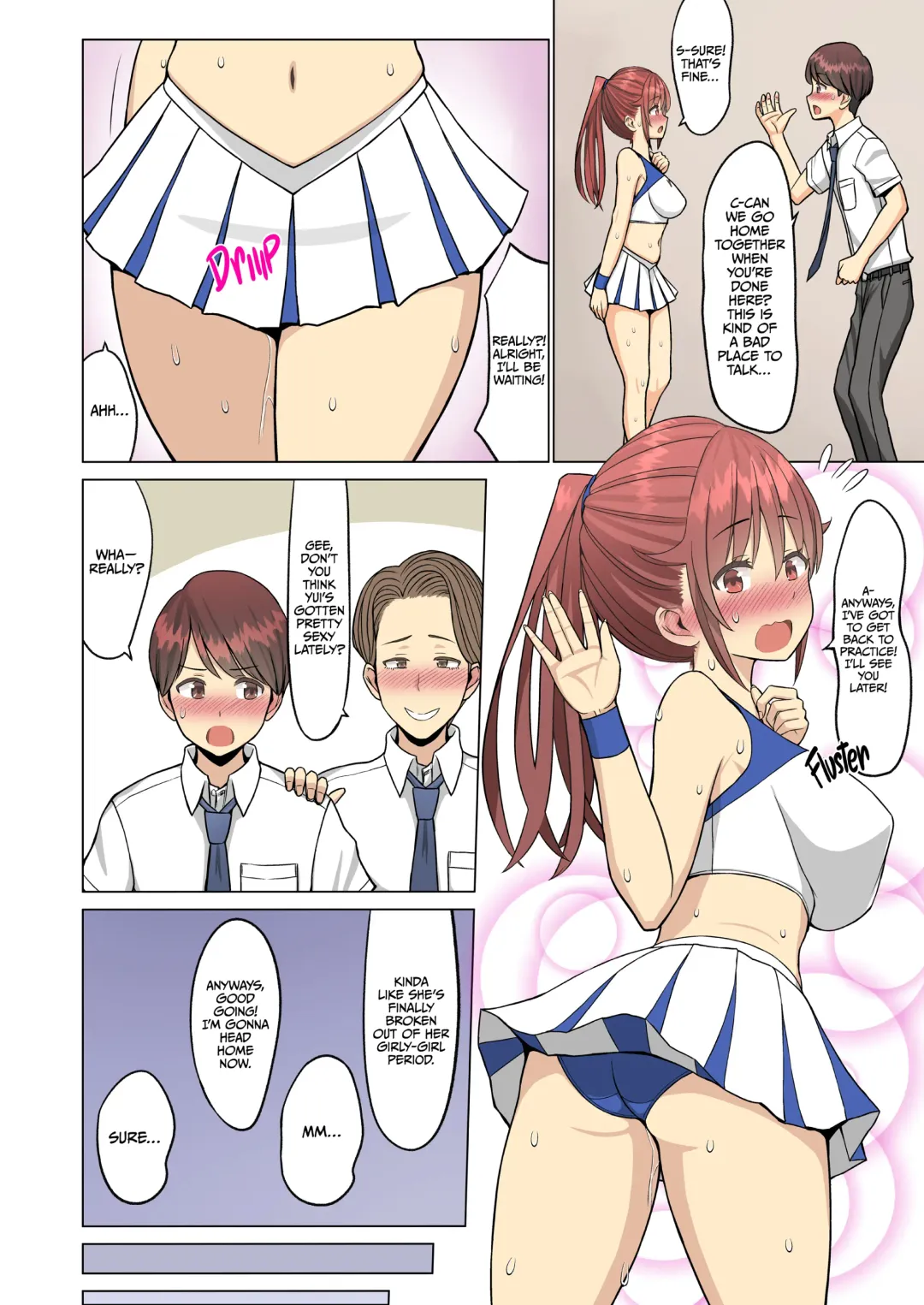 Suki Datta no ni... Natsu ~Osananajimi no Cheerleader ga Kokujin Ryuugakusei ni~ | But I Loved Her... Summer Chapter: My Cheerleader Friend Got Taken by a Foreign Student Fhentai - Page 28