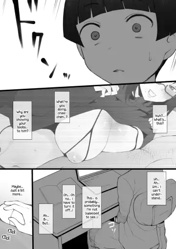 [Terasu Mc] Daisuki na Onee-chan ni Karita Pasocon no Naka ni... | On the Laptop My Beloved Big Sister Lent Me… Fhentai.net - Page 8