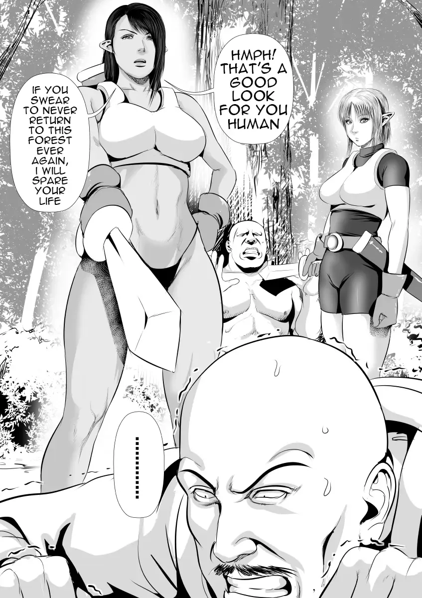 Sanzoku VS Elf Kishi (♀) Zenpen Fhentai - Page 3
