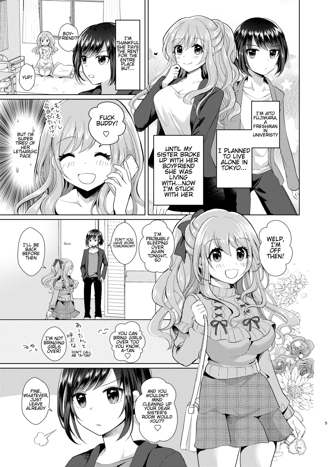 [Akasa Tanu] Ore to Aneki no Onnanoko Life Fhentai.net - Page 4