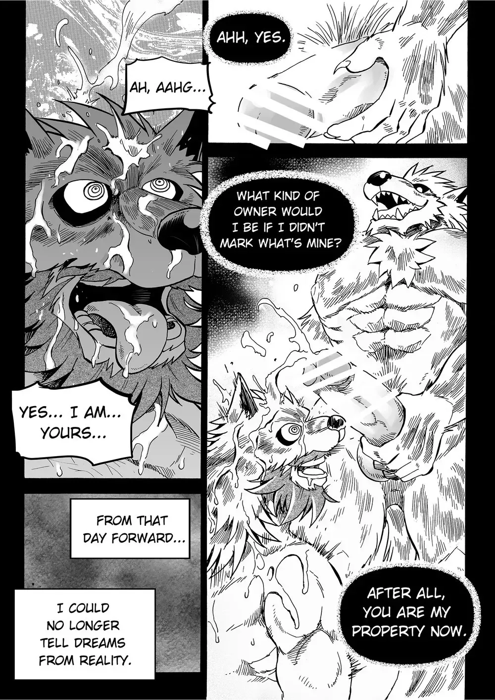 [Kas] Gekkan Hypnosis Vol. 3 | Hypnosis Monthly Vol. 3 The Wolf's Curse Fhentai.net - Page 22