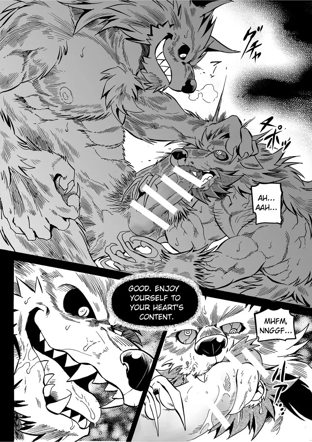 [Kas] Gekkan Hypnosis Vol. 3 | Hypnosis Monthly Vol. 3 The Wolf's Curse Fhentai.net - Page 30