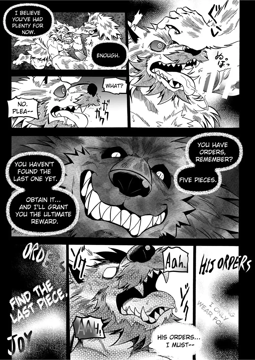 [Kas] Gekkan Hypnosis Vol. 3 | Hypnosis Monthly Vol. 3 The Wolf's Curse Fhentai.net - Page 34