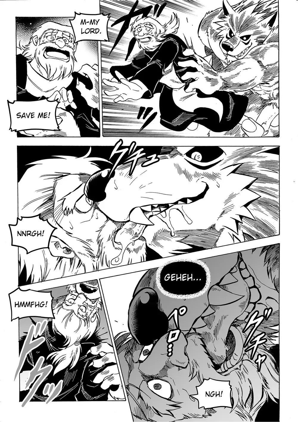 [Kas] Gekkan Hypnosis Vol. 3 | Hypnosis Monthly Vol. 3 The Wolf's Curse Fhentai.net - Page 52