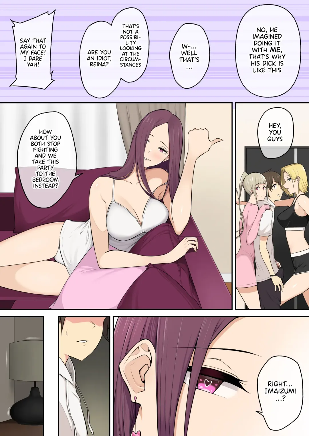 Imaizumin-chi wa Douyara Gal no Tamariba ni Natteru Rashii 4 | It seems that Imaizumi's house is a place for gals to gather 4 Fhentai - Page 8