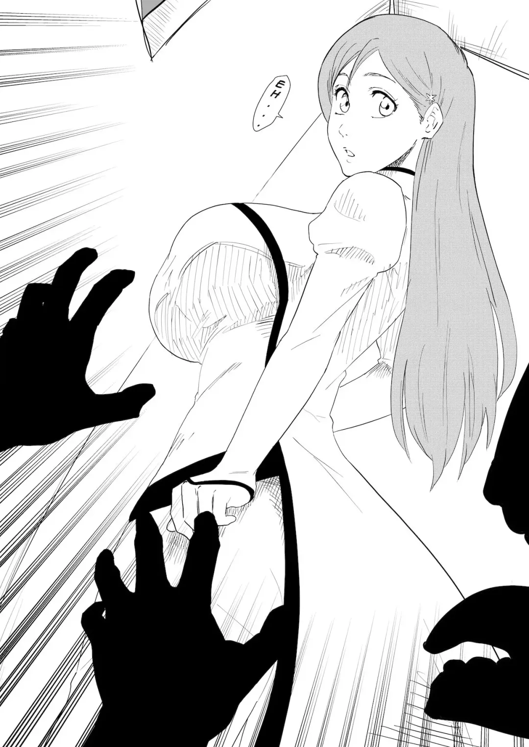 [Iwao] Orihime is attacked by goblin-like hollows Fhentai - Page 3