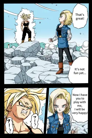 Ryona Budokai 3 - Android 18 vs Trunks Fhentai.net - Page 19