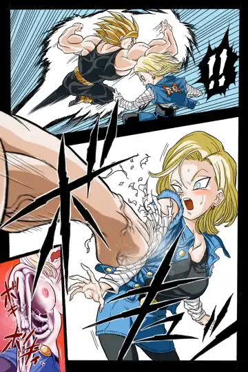 Ryona Budokai 3 - Android 18 vs Trunks Fhentai.net - Page 31