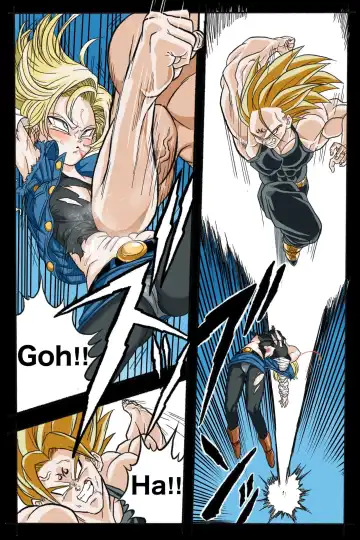 Ryona Budokai 3 - Android 18 vs Trunks Fhentai.net - Page 33