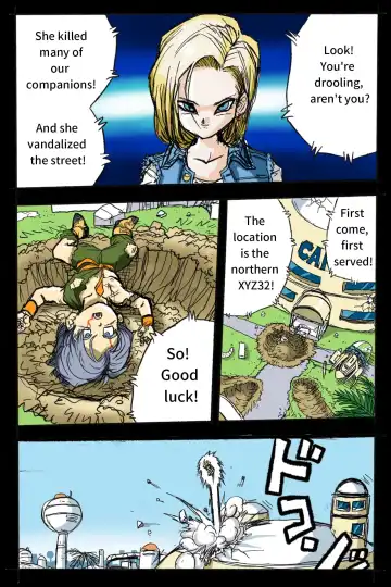 Ryona Budokai 3 - Android 18 vs Trunks Fhentai.net - Page 9