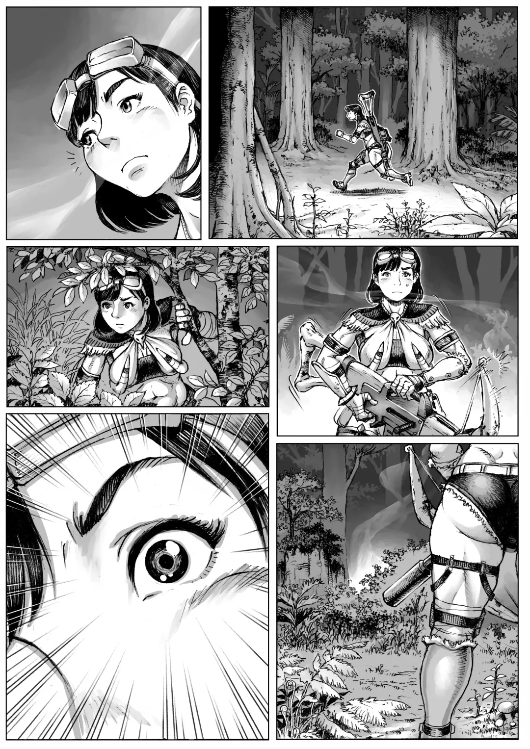 [Double Deck] MonHan! ~Kuishinbou Hunter no OO Report~ Fhentai - Page 44