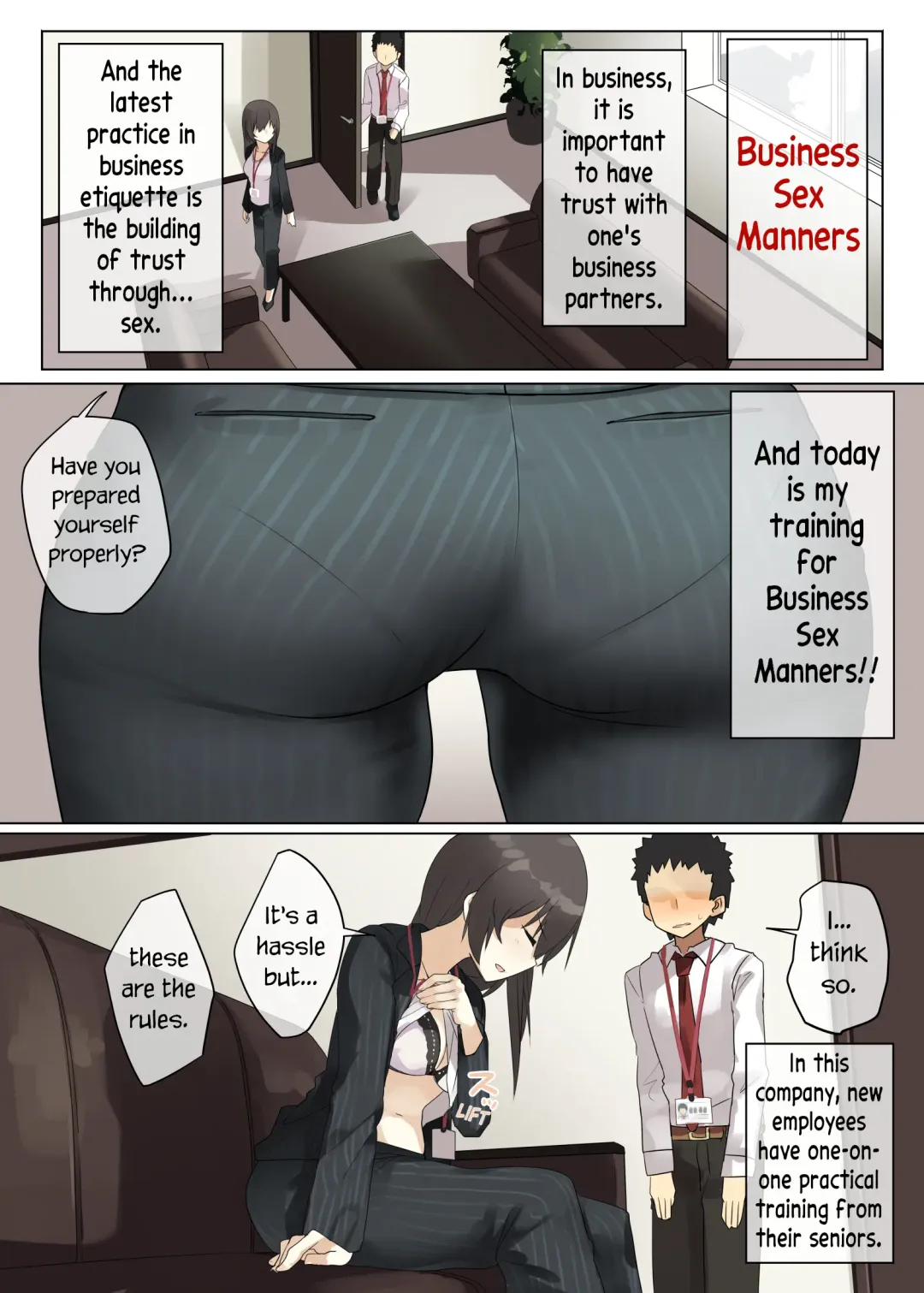 [Ogadenmon] Business Sex Manner Kenshuu Hen | Business Sex Manners ~Training~ Fhentai - Page 6