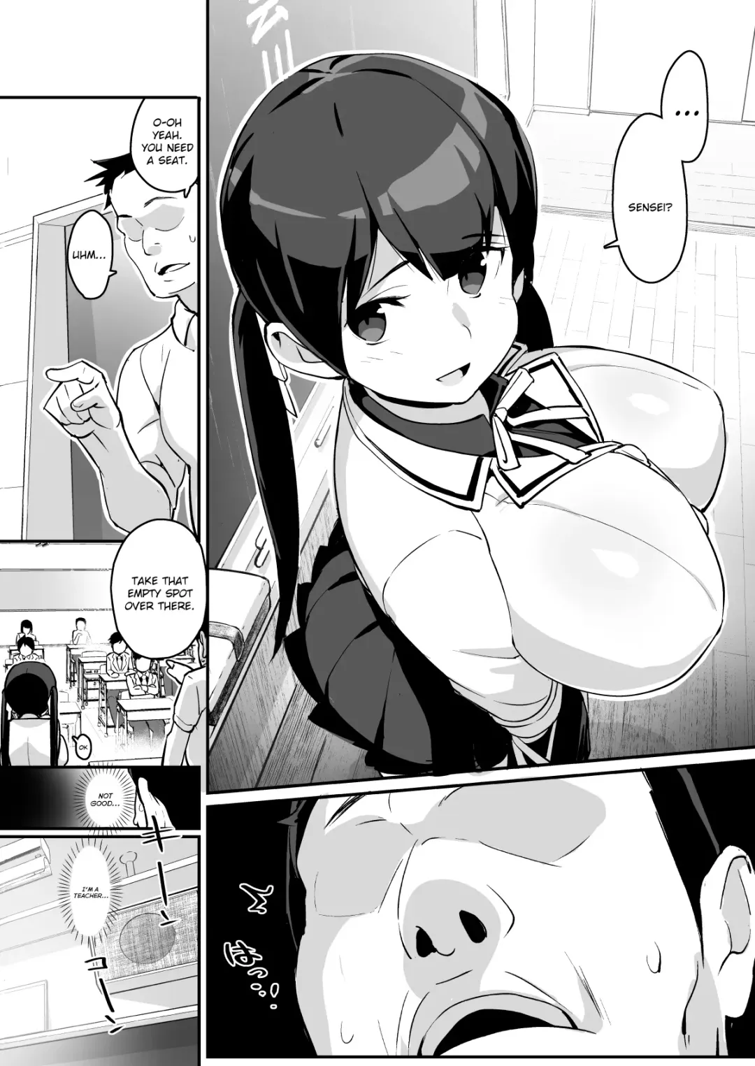 [Chirumakuro] Muchimuchi Kyonyuu Tenkousei Kumokawa Suzuran | Voluptuous, Buxom Transfer Student Kumokawa Suzuran Fhentai.net - Page 8