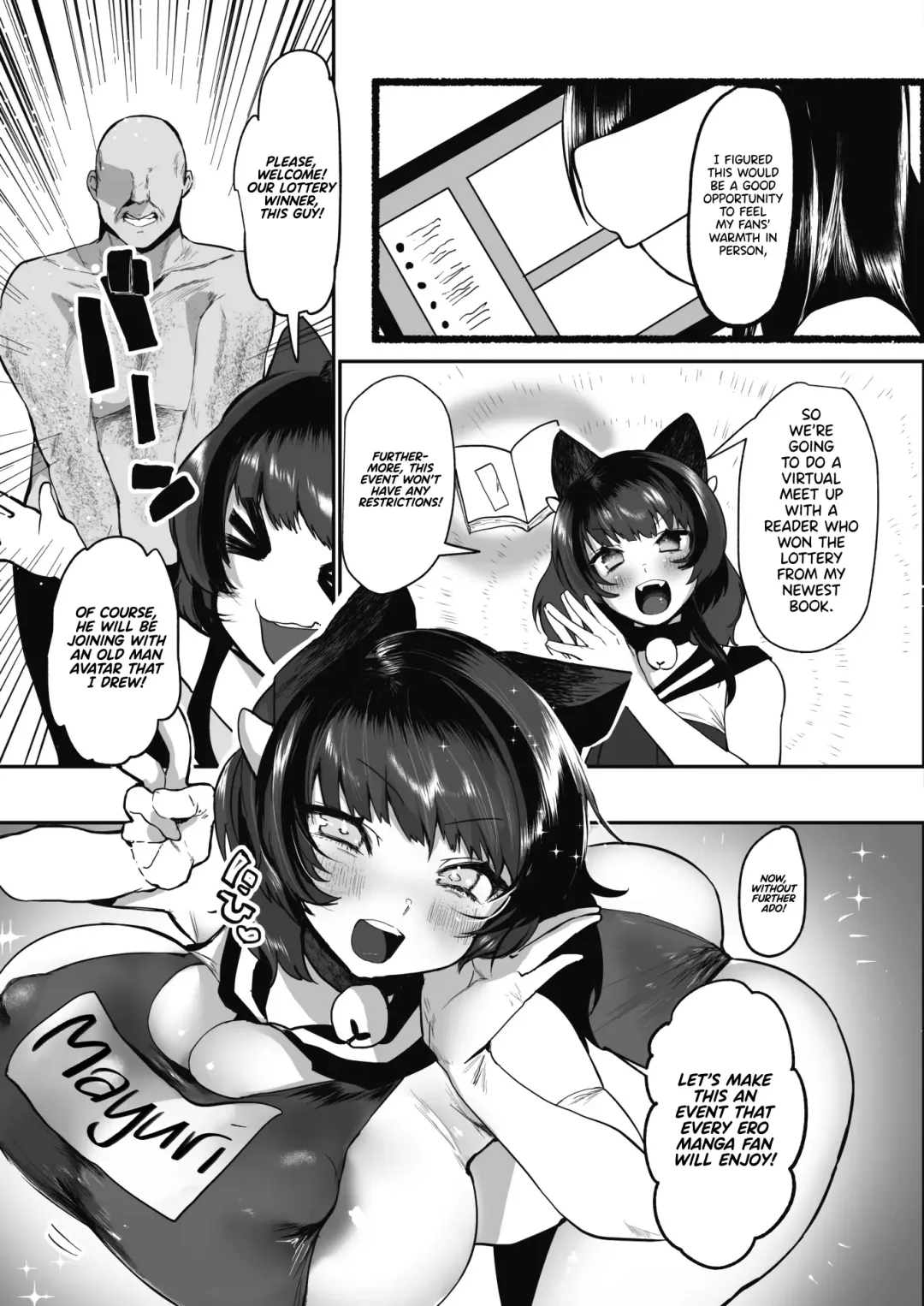 [Kuga Mayuri] Virtual Ero Manga Fan Kanshasai | Virtual Ero Manga Fan Appreciation Festival Fhentai - Page 3