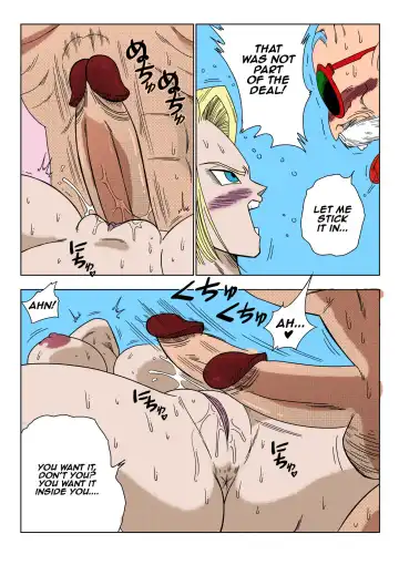 [Yamamoto] 18-gou vs Kame Sennin Android n18 VS Kamesennin (Dragon Ball Z) [English] [Decensored] colorrized (decensored) Fhentai - Page 13