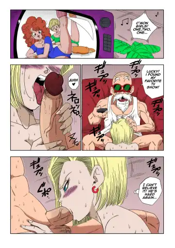 [Yamamoto] 18-gou vs Kame Sennin Android n18 VS Kamesennin (Dragon Ball Z) [English] [Decensored] colorrized (decensored) Fhentai - Page 23