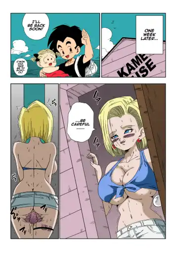 [Yamamoto] 18-gou vs Kame Sennin Android n18 VS Kamesennin (Dragon Ball Z) [English] [Decensored] colorrized (decensored) Fhentai - Page 29
