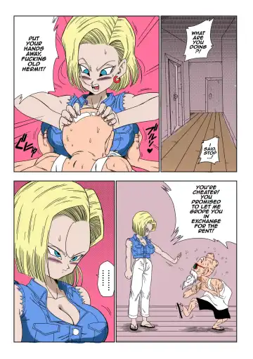 [Yamamoto] 18-gou vs Kame Sennin Android n18 VS Kamesennin (Dragon Ball Z) [English] [Decensored] colorrized (decensored) Fhentai - Page 5
