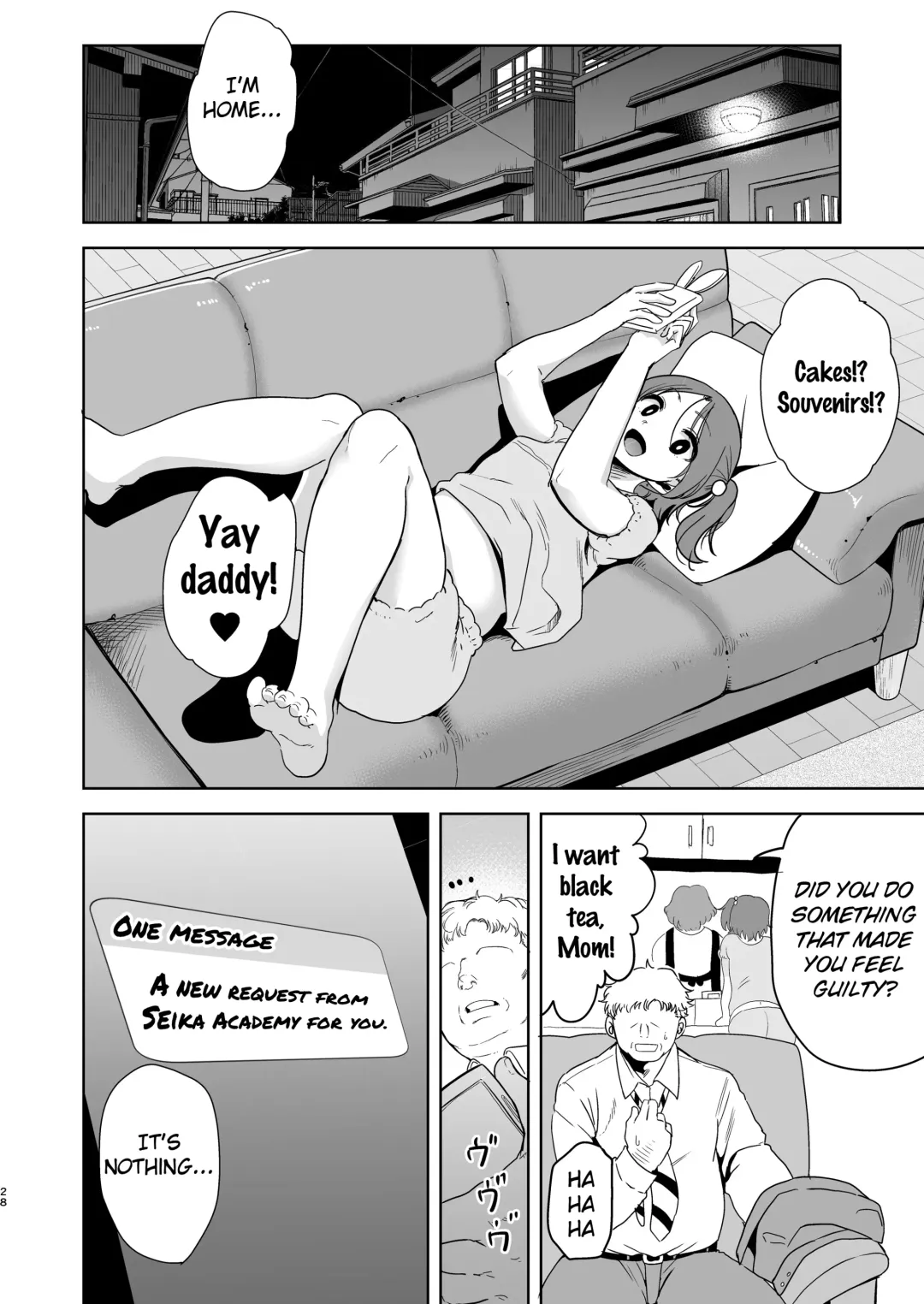 [Kurosu Gatari] Seika Jogakuin Koutoubu Kounin Sao Oji-san Fhentai - Page 27