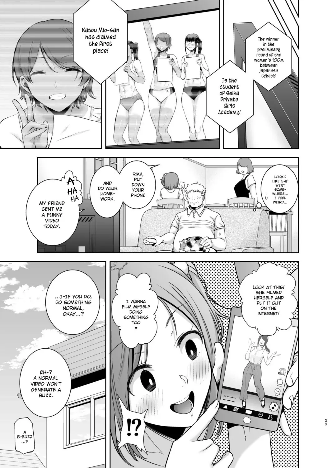 [Kurosu Gatari] Seika Jogakuin Koutoubu Kounin Sao Oji-san 2 Fhentai - Page 28