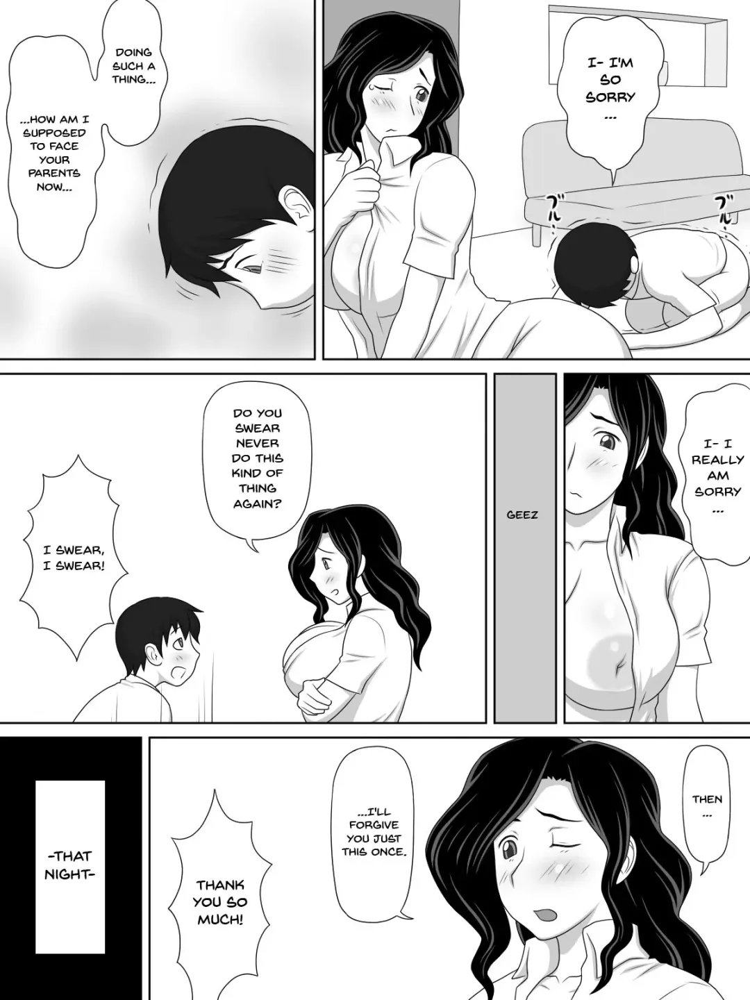 [Yukijirushi] Friendly Sugiru Tomodachi no Kaa-san ga Boku ni Betabeta Mitchaku Shitekite... | My Friend's Overly Friendly Mom Keeps Sticking Close To Me Fhentai.net - Page 12