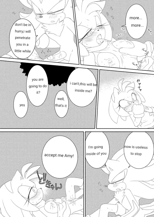 Amy Rose hentai comic Fhentai - Page 9