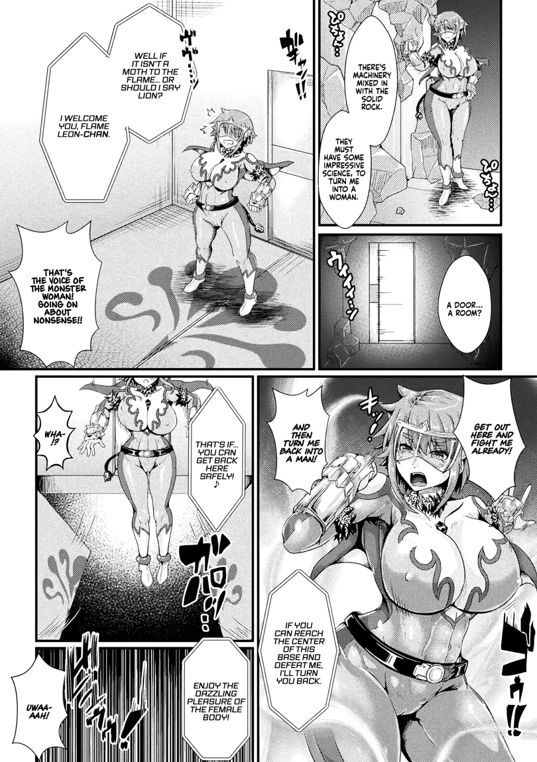 [Misakana] RAPE-BREAKABLE Sex change hero's decisive battle! The trap covered enemy base! Fhentai.net - Page 3