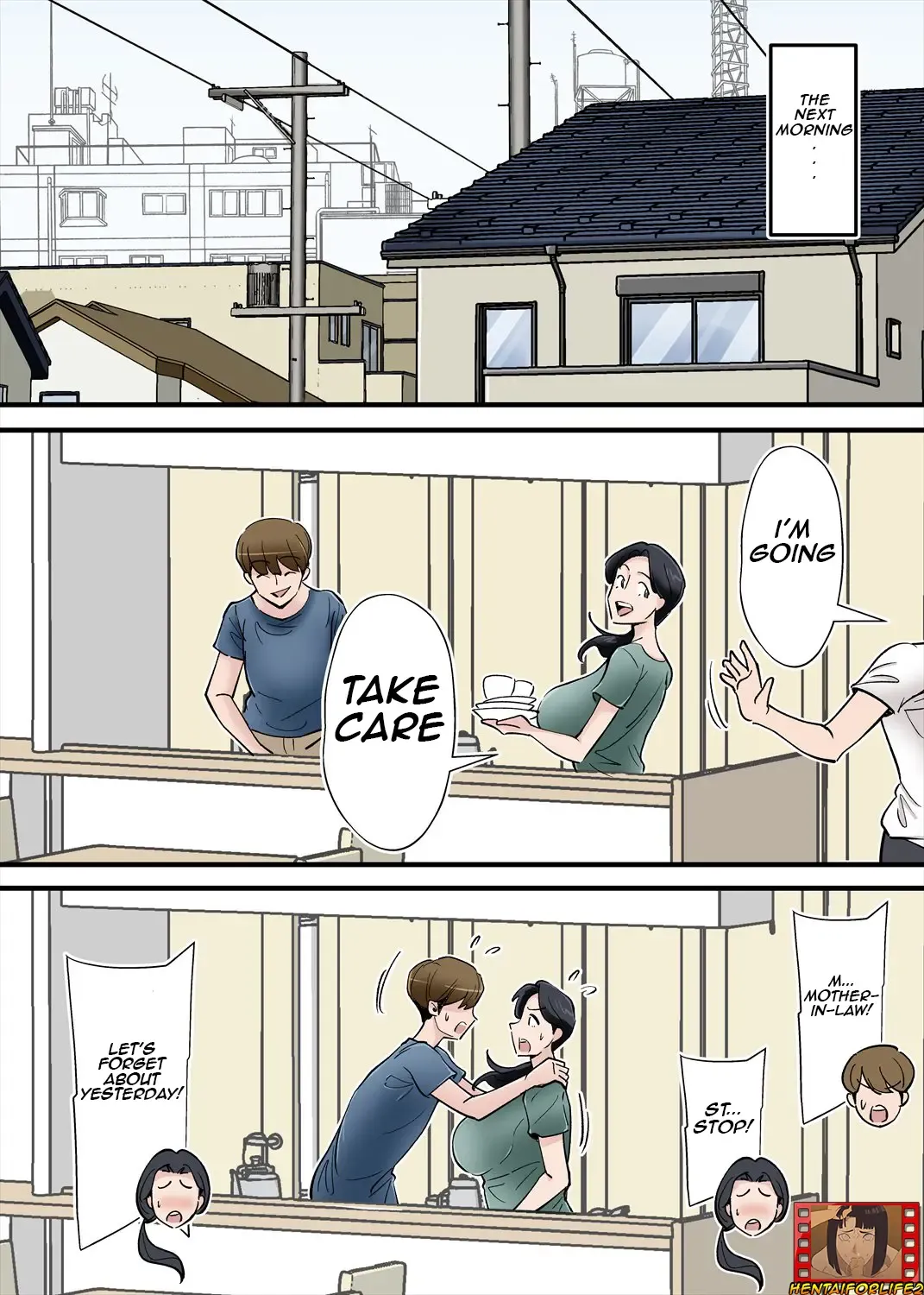 [Nobishiro - Nobu] Hentai Kansoku ~Yome no Bakunyuu Kaa-chan o Netoritai/I want to cuckcold my wife with mother-in-law's big breasts Fhentai - Page 15