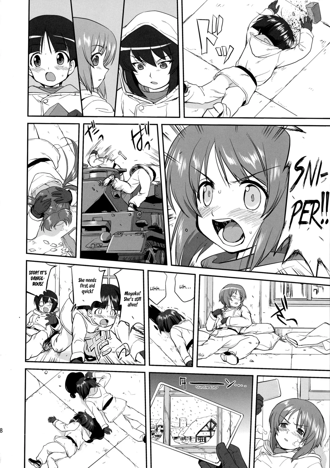 [Tk] Yukiyukite Senshadou Battle of Pravda Fhentai.net - Page 38