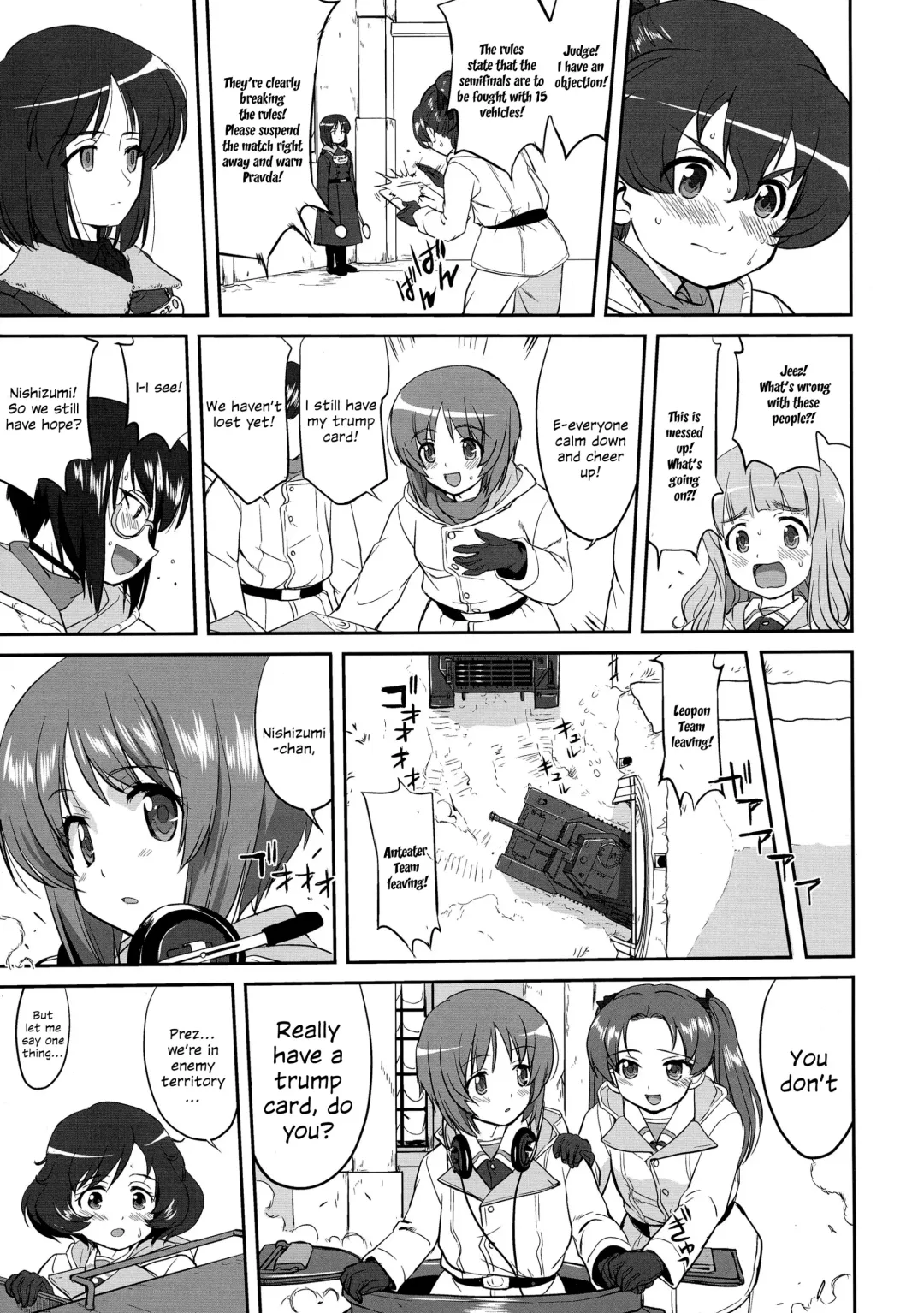 [Tk] Yukiyukite Senshadou Battle of Pravda Fhentai.net - Page 43