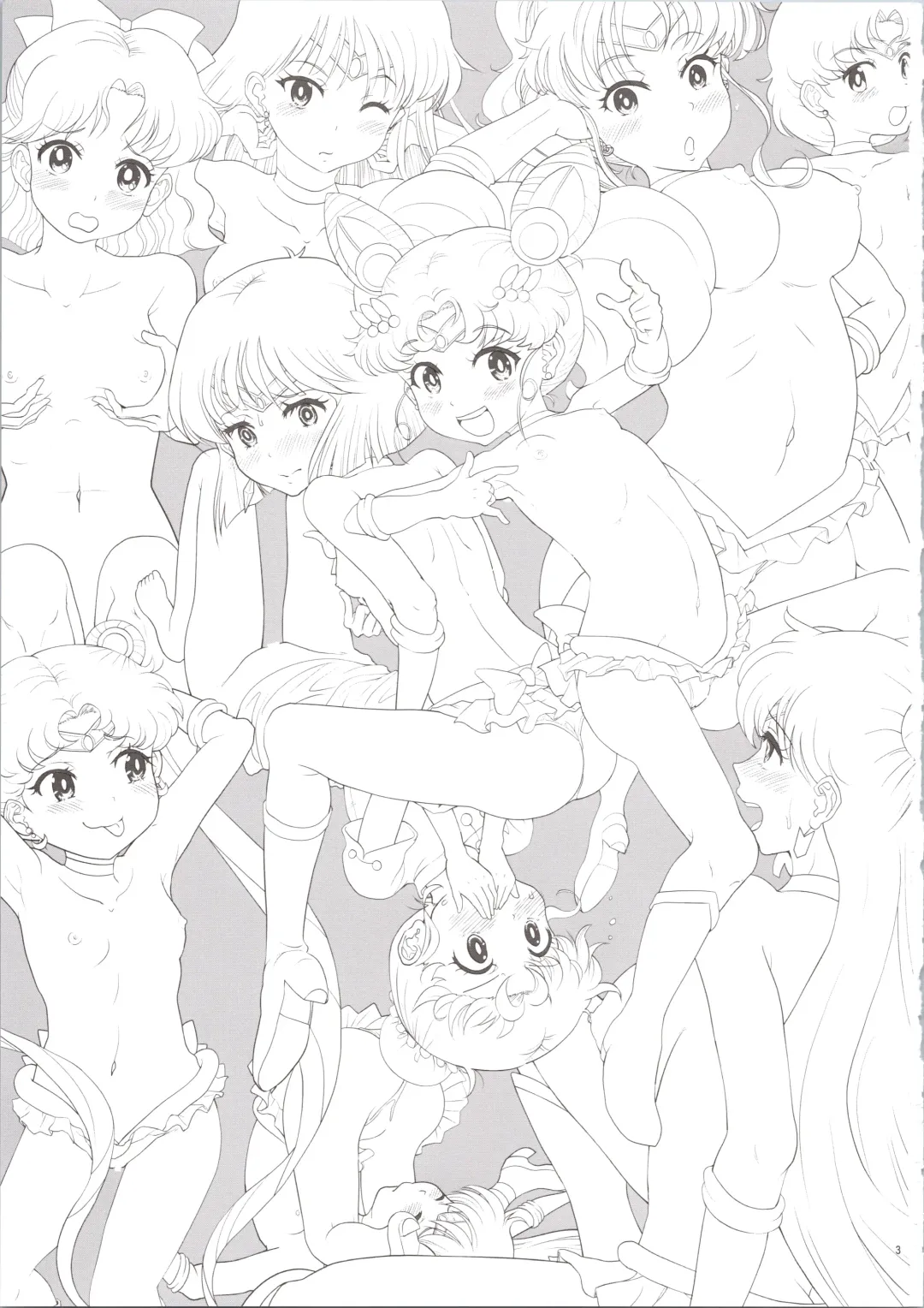 [Tempo Gensui] Sailor Delivery & AV Kikaku Soushuuhen Fhentai - Page 3