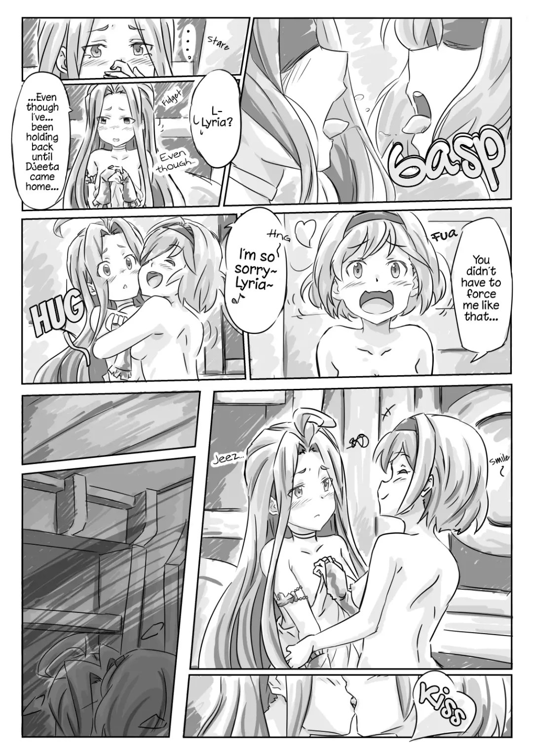 Djeeta-san ga Lyria ni Yarisugitayou desu. | Djeeta Went Too Far With Her Wife Fhentai.net - Page 11