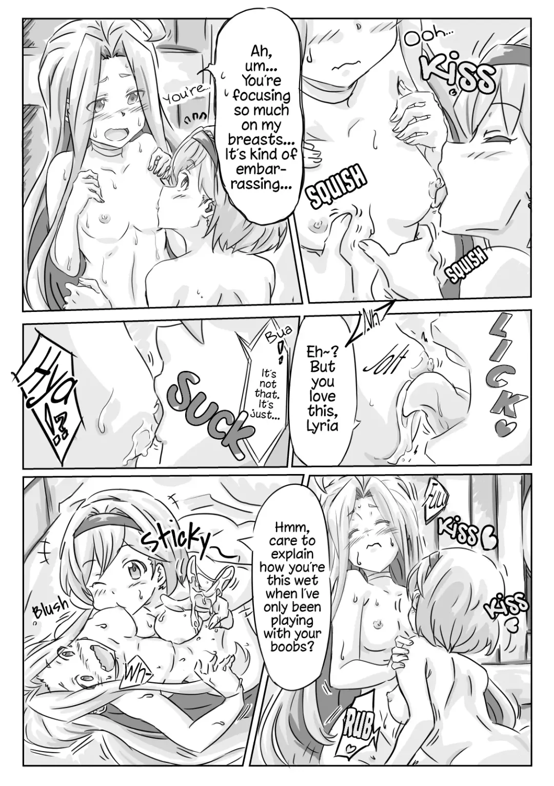 Djeeta-san ga Lyria ni Yarisugitayou desu. | Djeeta Went Too Far With Her Wife Fhentai.net - Page 12