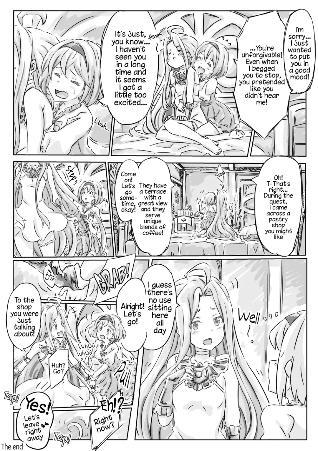 Djeeta-san ga Lyria ni Yarisugitayou desu. | Djeeta Went Too Far With Her Wife Fhentai.net - Page 25