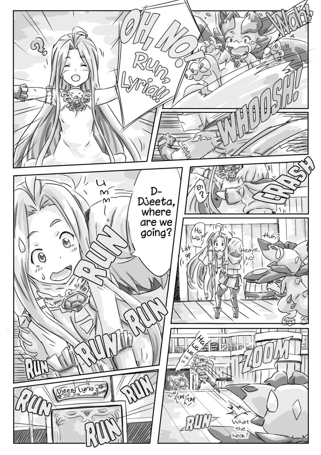 Djeeta-san ga Lyria ni Yarisugitayou desu. | Djeeta Went Too Far With Her Wife Fhentai.net - Page 4