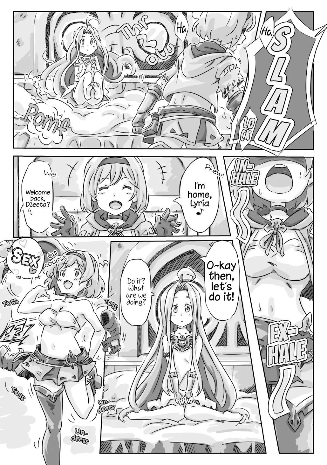 Djeeta-san ga Lyria ni Yarisugitayou desu. | Djeeta Went Too Far With Her Wife Fhentai.net - Page 5