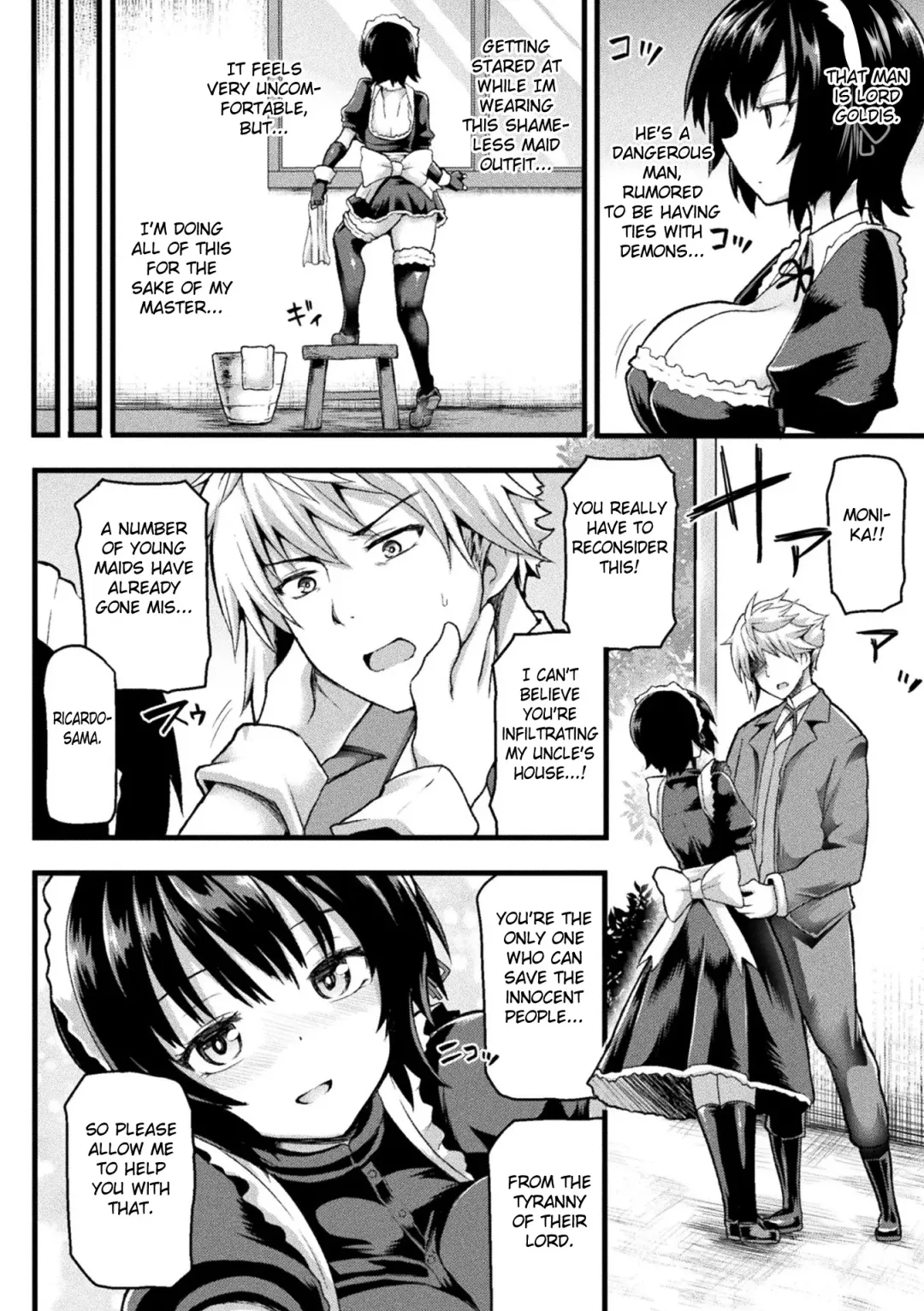 [Koppamu] Sennyuu Maid Monika NTR Houkokusho Fhentai - Page 2