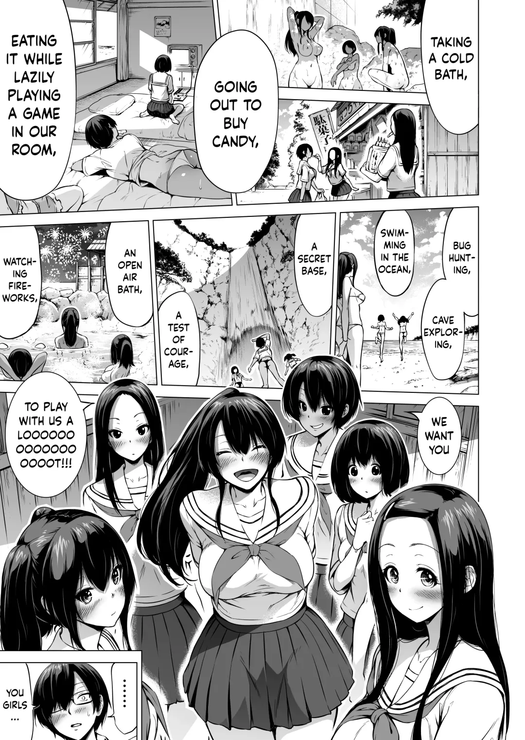 [Akatsuki Myuuto] Nanaka no Rakuen 1 ~Inaka no Gakkou de Bishoujo Harem~ Mina de Koibito Gokko Hen | Nanaka's Paradise 1 ~A School in the Countryside with a Harem of Beautiful Girls♥️~ Playing Everyone's Lover Fhentai - Page 14